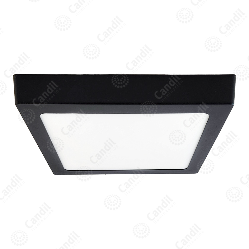 Plafón Led Aplicar negro 36 W – cálido-frío